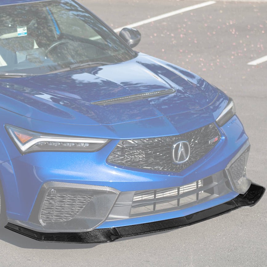 Acura Integra DE5 EOS Performance Style Matte Gloss Carbon Fiber Front Lip Splitter 2024-Up