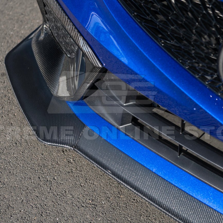 Acura Integra DE5 EOS Performance Style Matte Gloss Carbon Fiber Front Lip Splitter 2024-Up