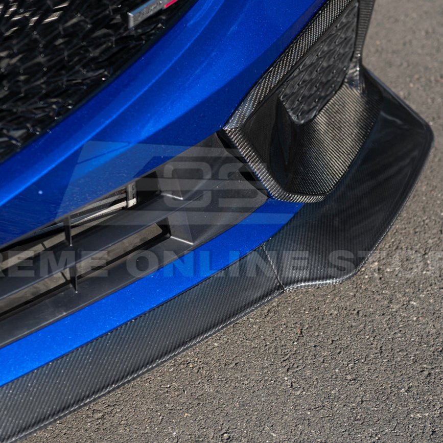 Acura Integra DE5 EOS Performance Style Matte Gloss Carbon Fiber Front Lip Splitter 2024-Up