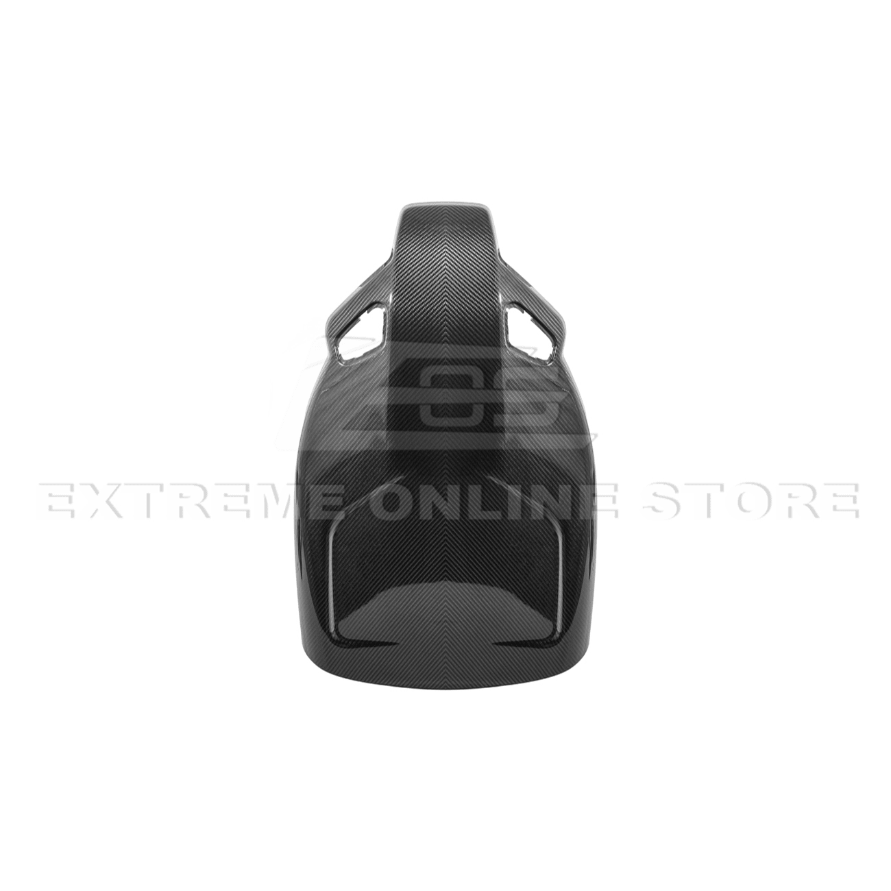 Cadillac CTS-V ATS-V Blackwing Style Dry Carbon Fiber Seat Back Cover Set 2016-2019