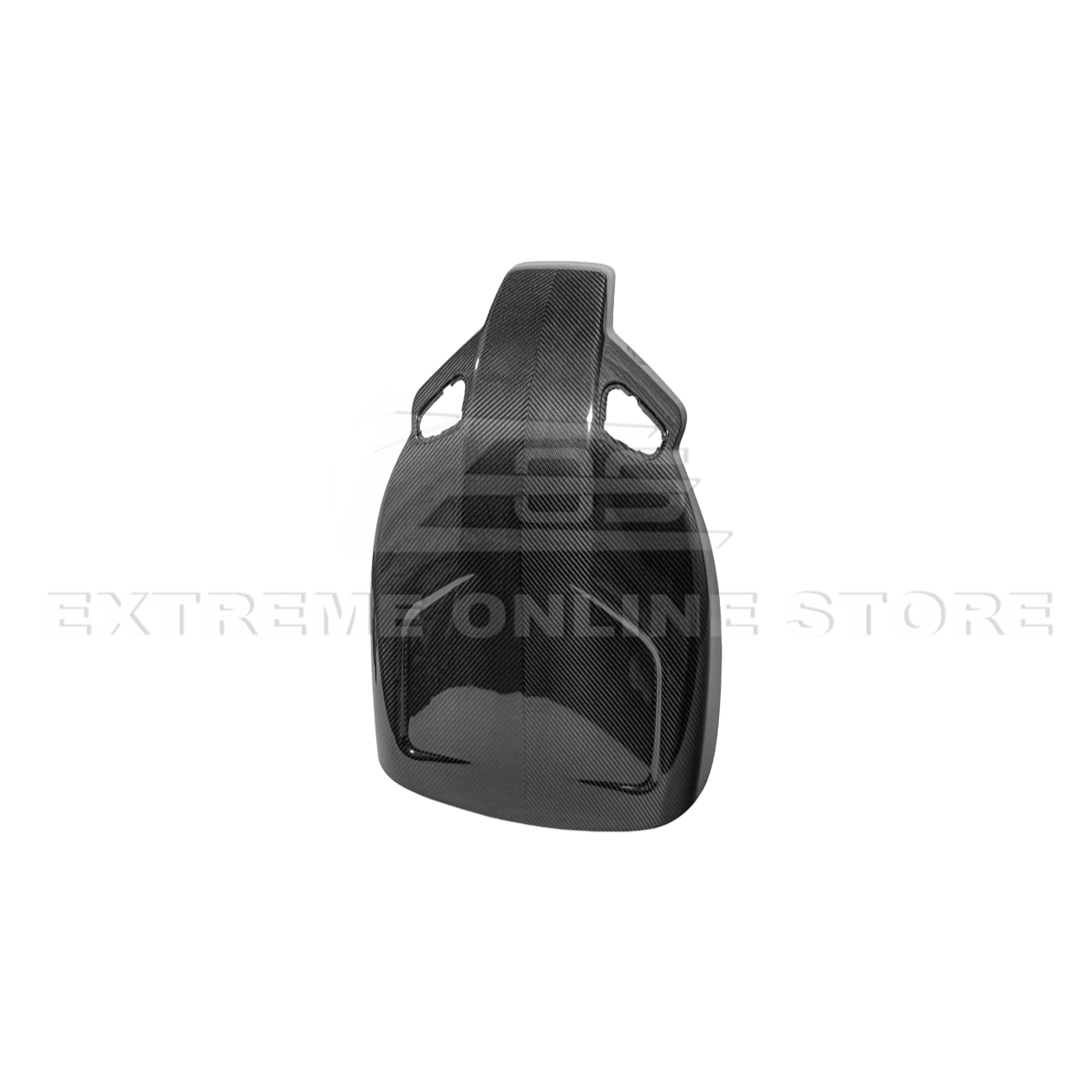 Cadillac CTS-V ATS-V Blackwing Style Dry Carbon Fiber Seat Back Cover Set 2016-2019