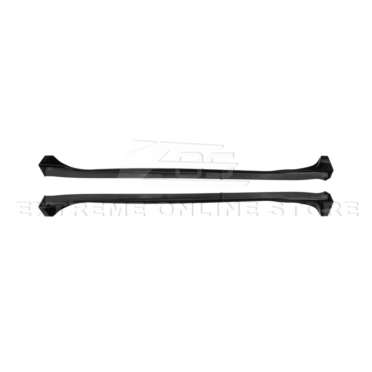 Tesla Model 3 Highland Performance Track Style Gloss Black Side Skirts Rocker Panel Pair 2024-Up