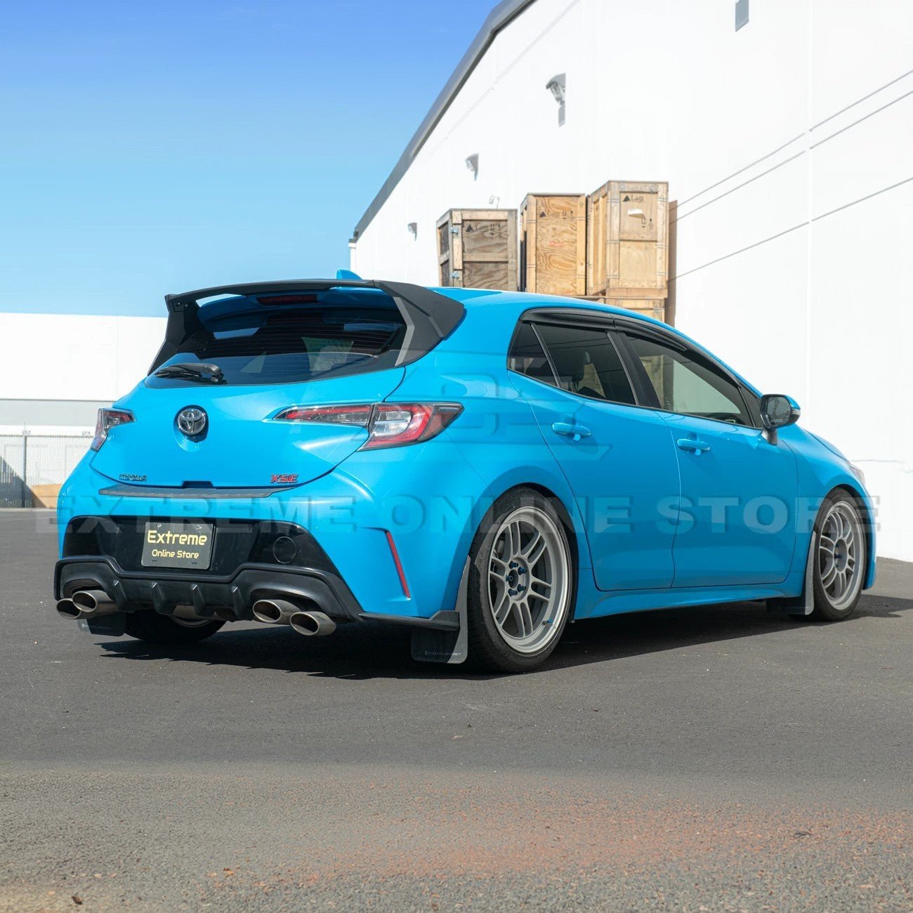 Toyota Corolla Hatchback GR Corolla CE Style Rear Roof Wing Spoiler 2019-2024
