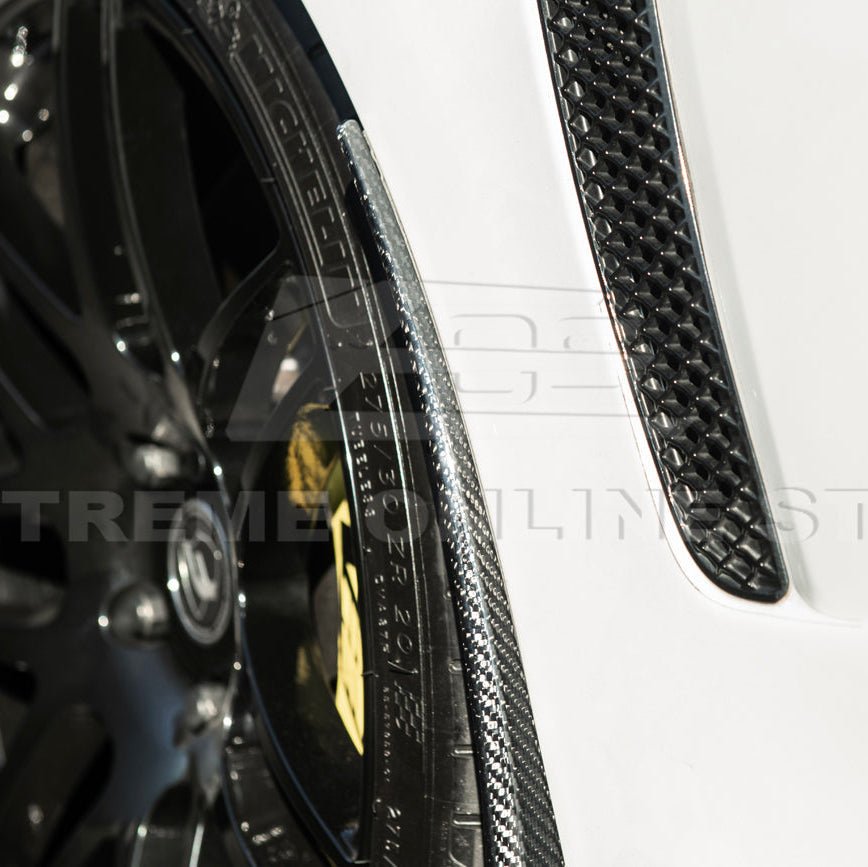 Cadillac CTS-V Carbon Fiber Front Mud Flaps Splash Guards 2016-2019
