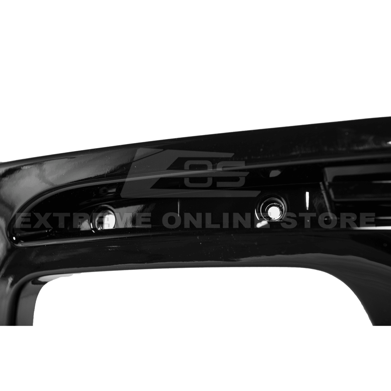 Camaro Track Style Rear Quad Exit Diffuser Matte Black / Gloss Black 2016-Up