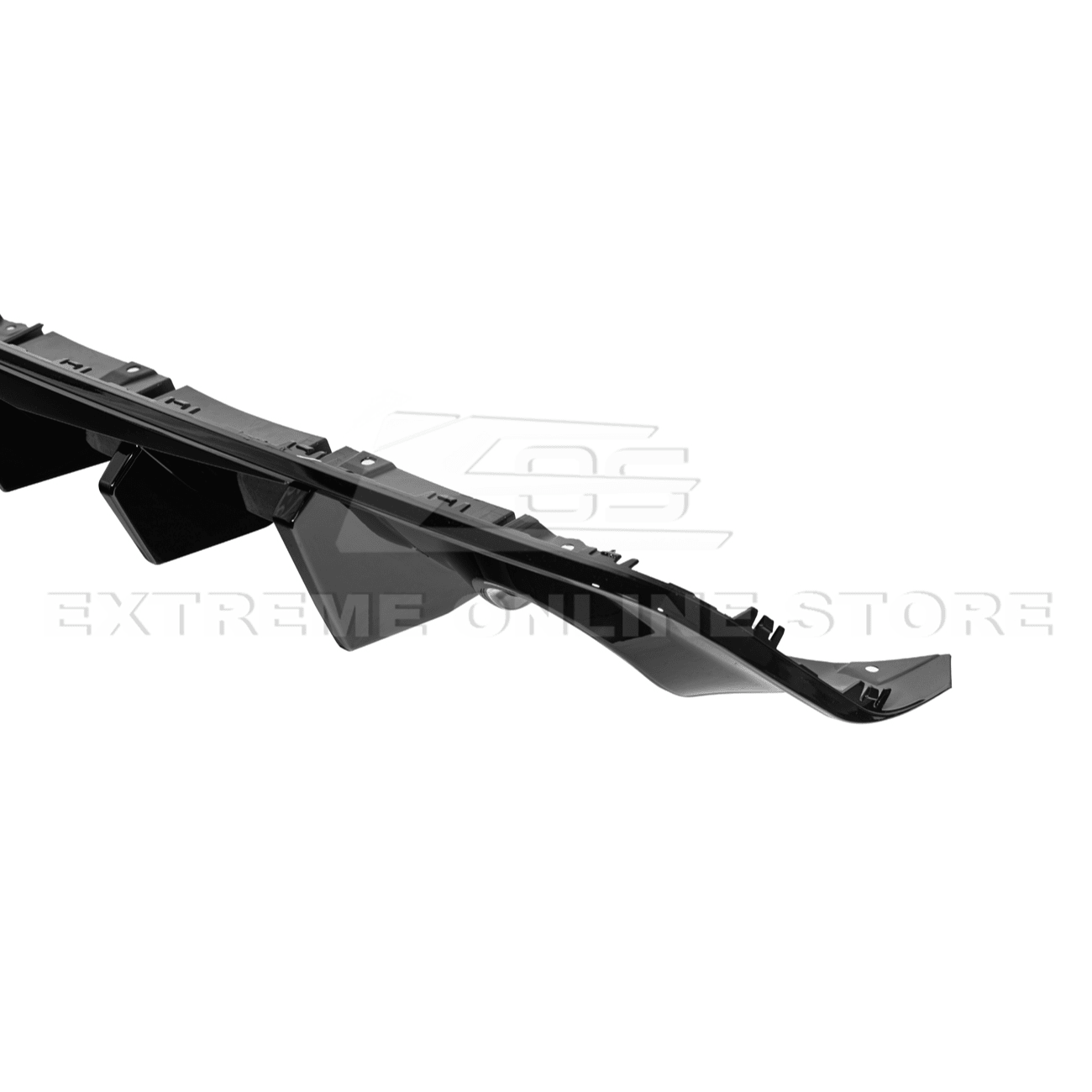 Dodge Charger Widebody SRT Performance Style Matte Gloss Black Rear Bumper Exhaust Diffuser 2020-Up