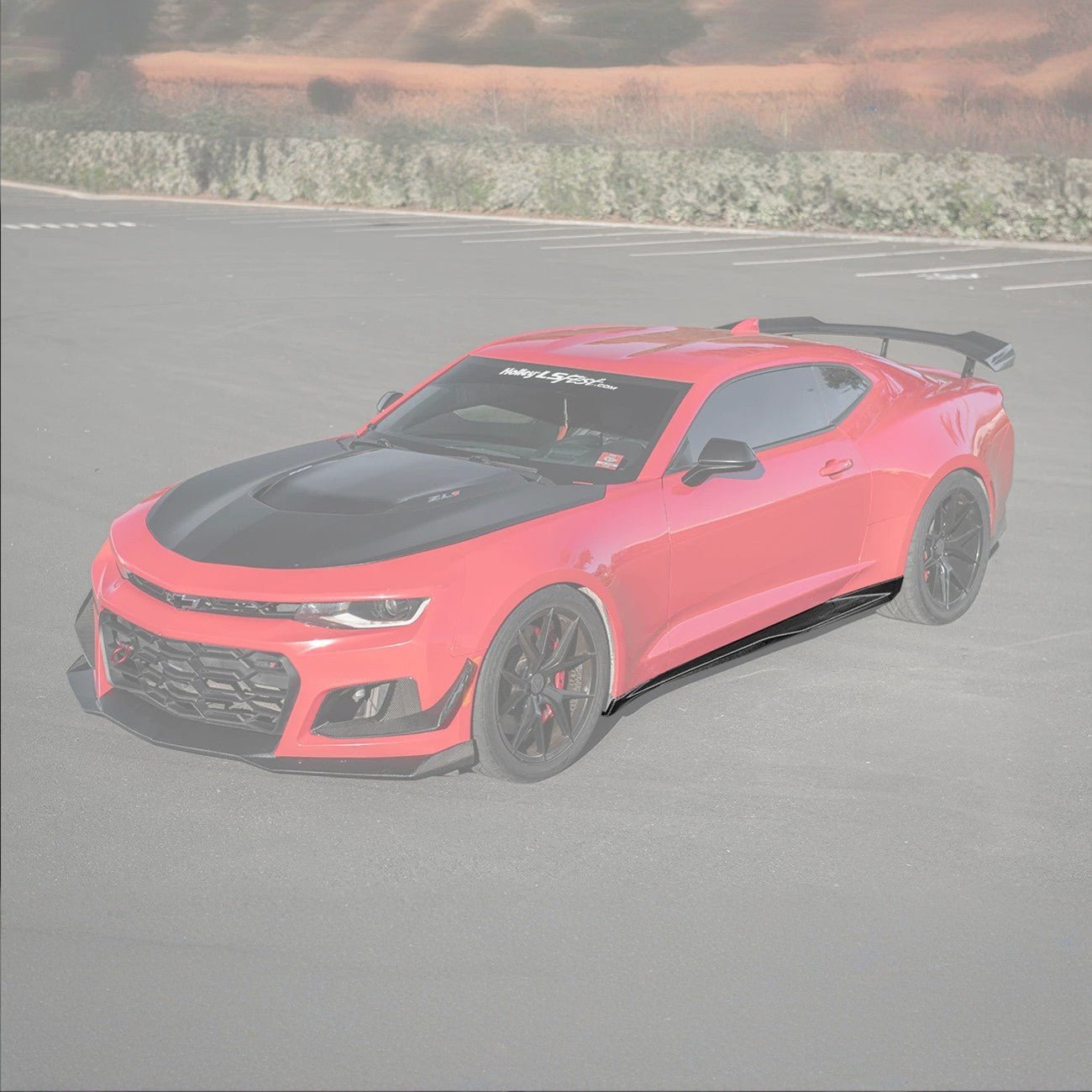 Chevrolet Camaro ZL1 ZL1 1LE Factory Style Carbon Fiber Side Skirts Rocker Panels 2016-2024