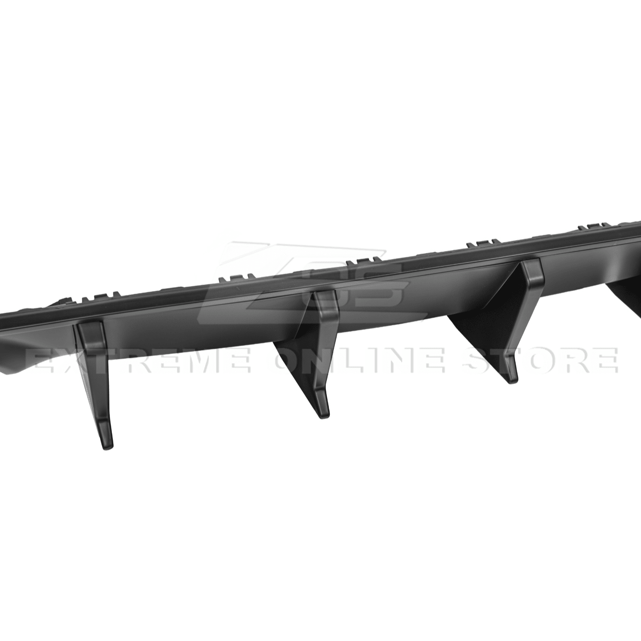 Dodge Charger Widebody SRT Style Matte Black Rear Bumper Exhaust Diffuser 2020-Up