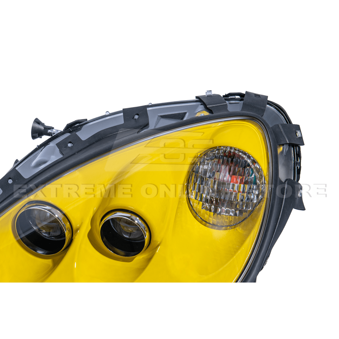 Chevrolet Corvette C6 OEM Style Clear Lens Painted Housing HID Headlights 2005-2013