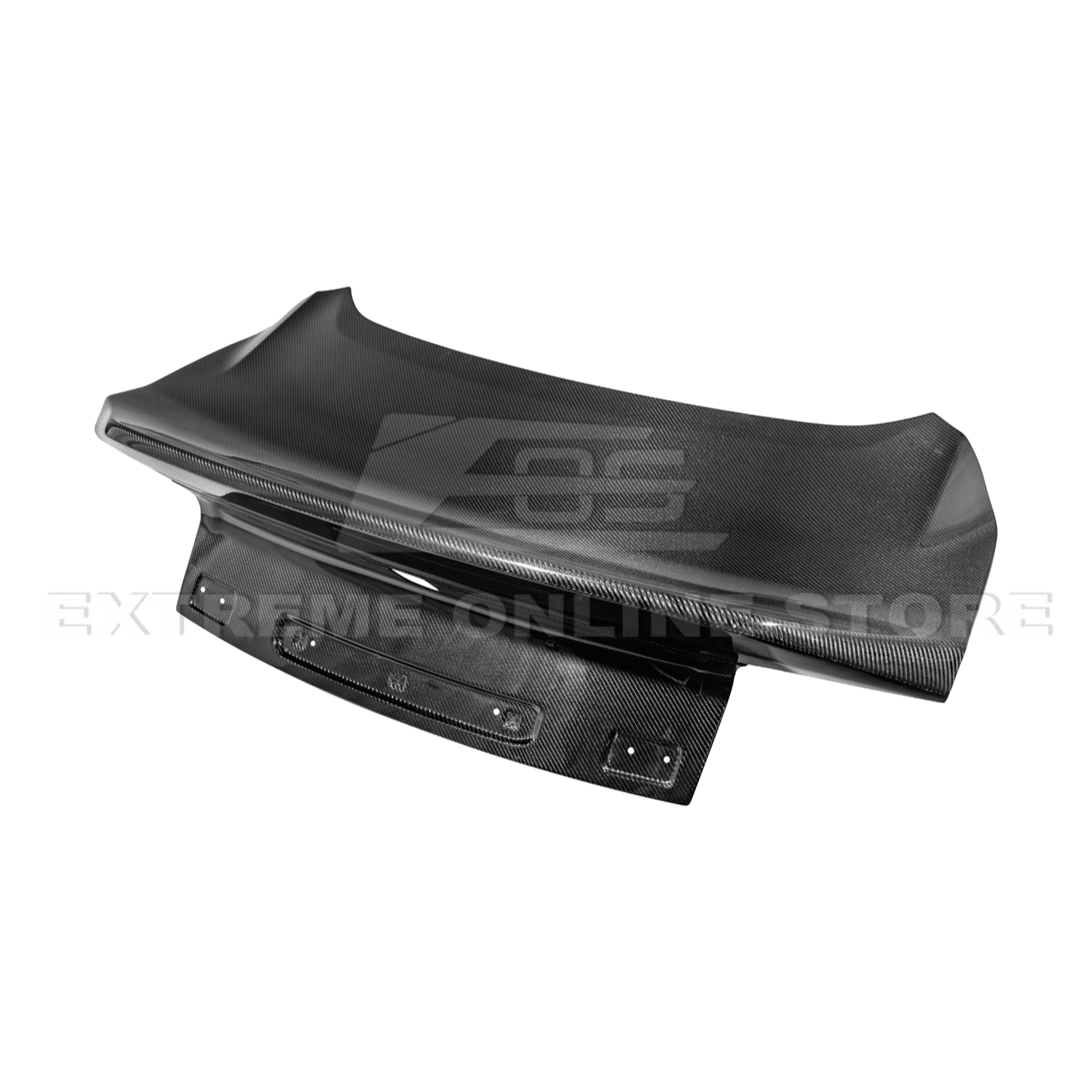 Ford Mustang S550 Super Snake Style Carbon Fiber Replacement Rear Trunk Lid 2015-2023
