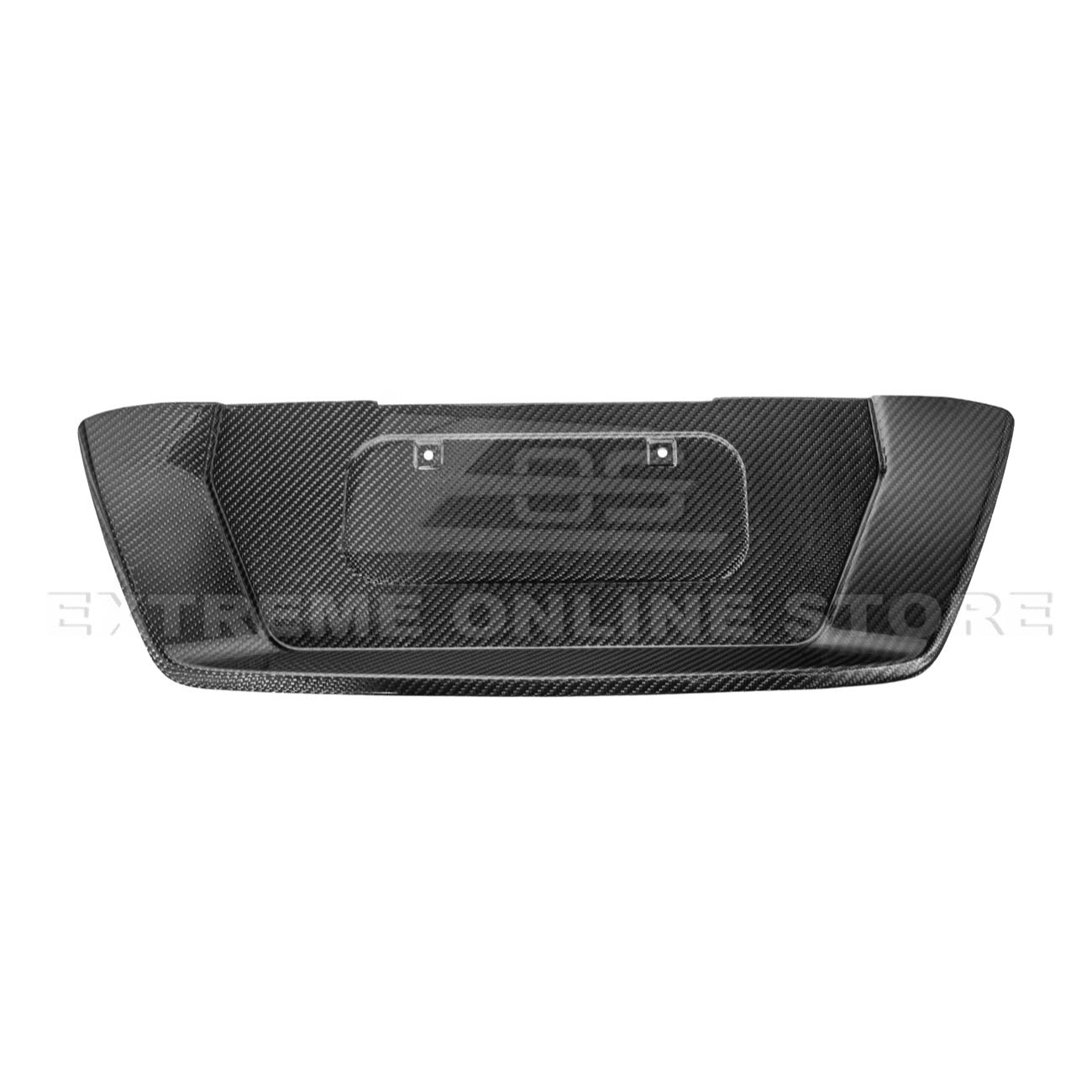 Chevrolet Corvette C8 Z06 E-Ray Factory Style Dry Carbon Fiber License Plate Backing 2023-Up