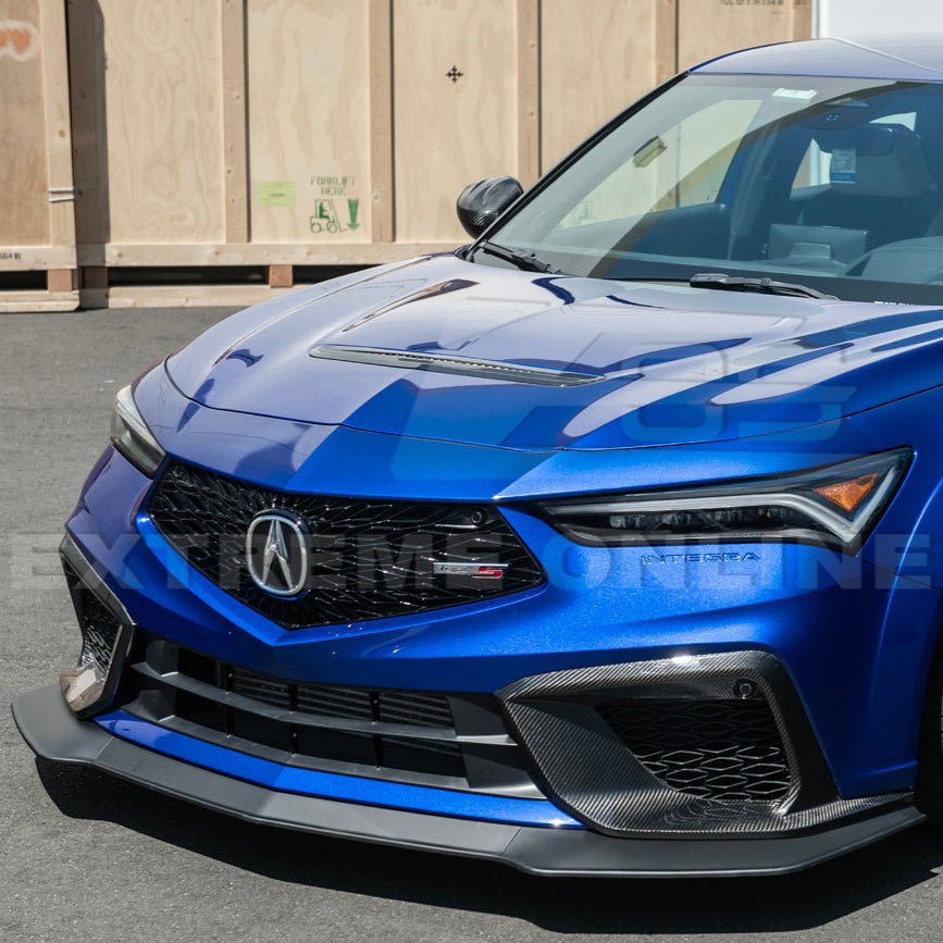 Acura Integra DE5 EOS Performance Style Matte Gloss Carbon Fiber Front Lip Splitter 2024-Up