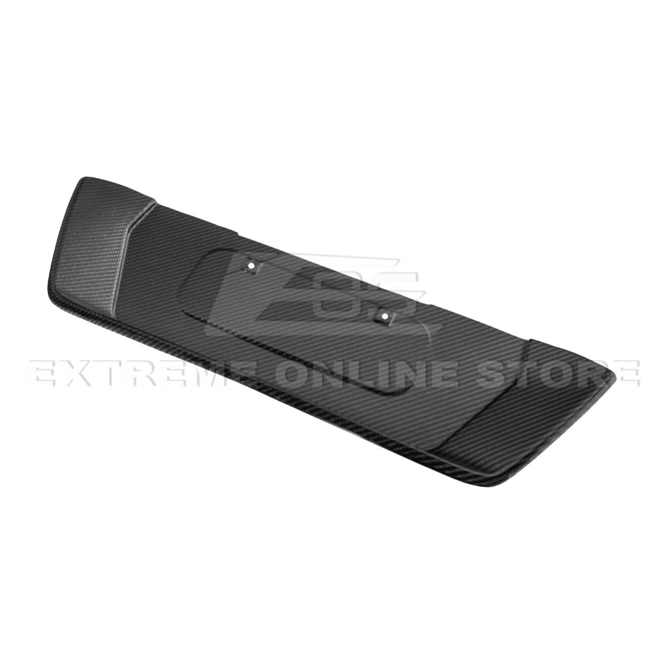 Chevrolet Corvette C8 Z06 E-Ray Factory Style Dry Carbon Fiber License Plate Backing 2023-Up