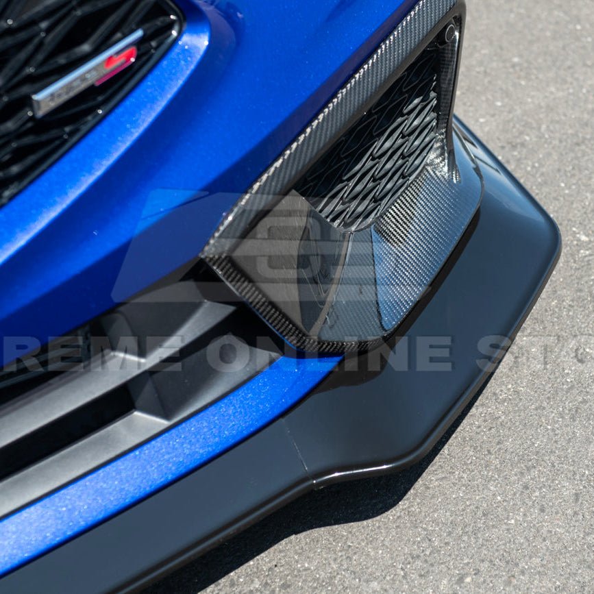 Acura Integra DE5 EOS Performance Style Matte Gloss Carbon Fiber Front Lip Splitter 2024-Up