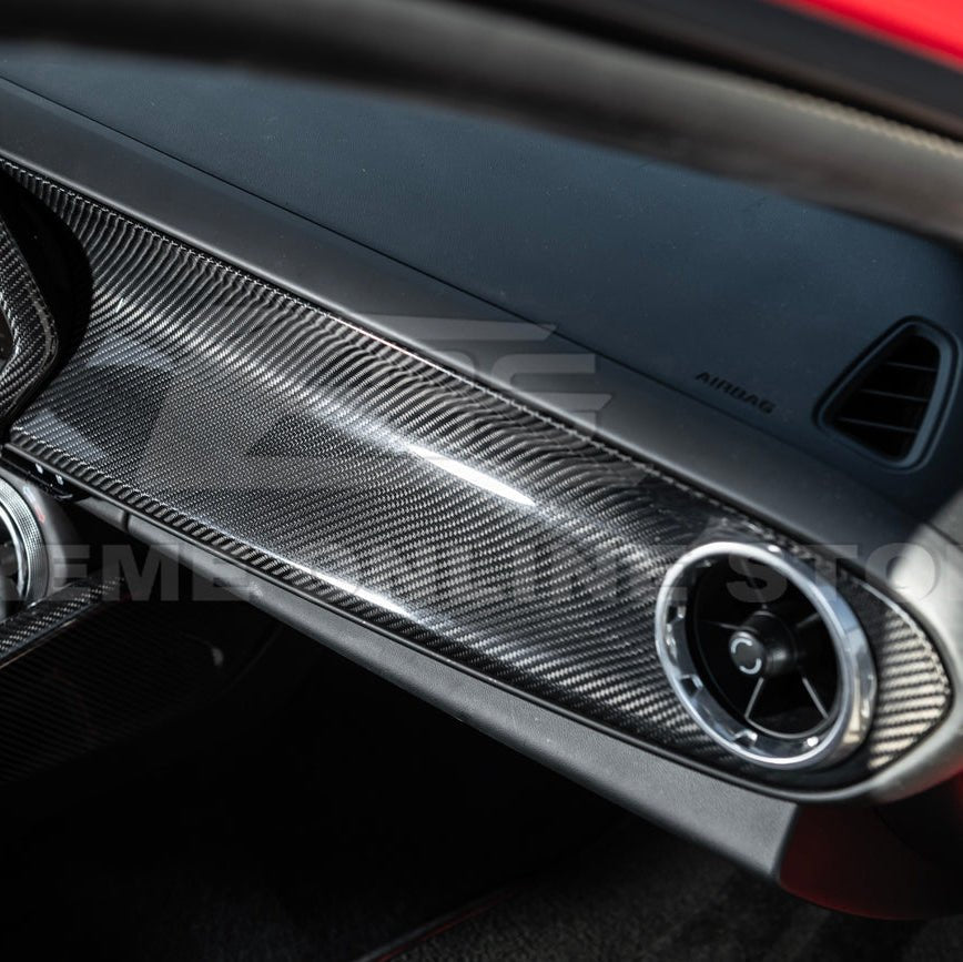 Chevrolet Camaro Dry Carbon Fiber Dashboard Instrument Panel Cover Replacement 2016-2024