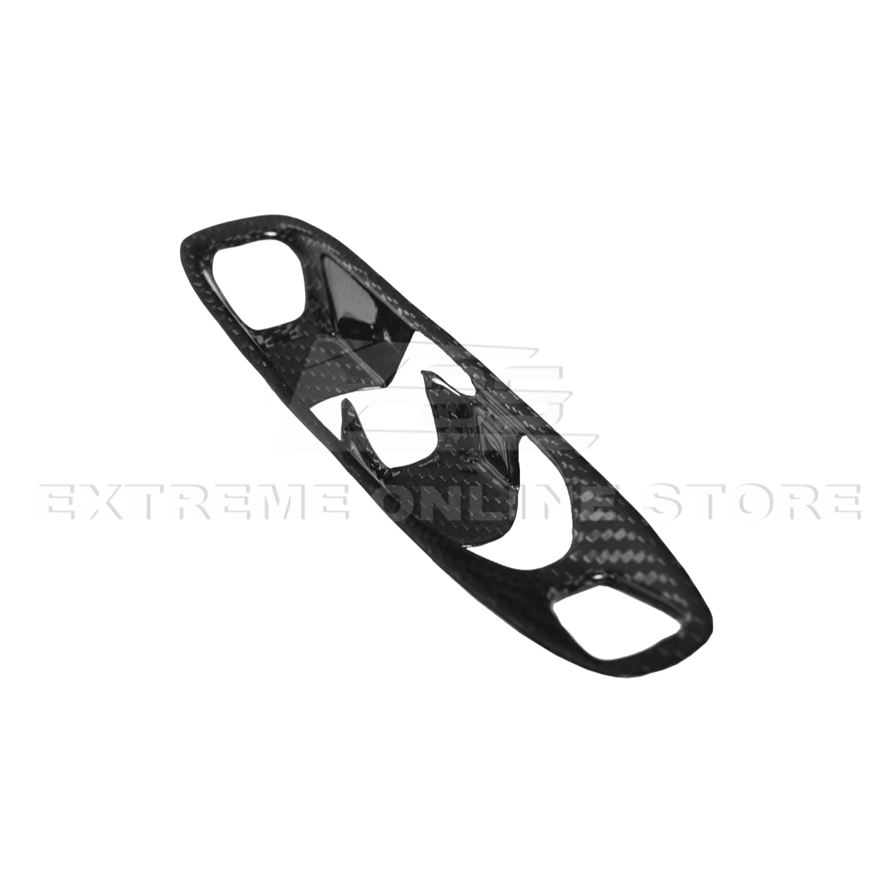 Chevrolet Corvette C8 Factory Style Dry Carbon Fiber Gear Switch Control Panel Trim Cover 2020-Up