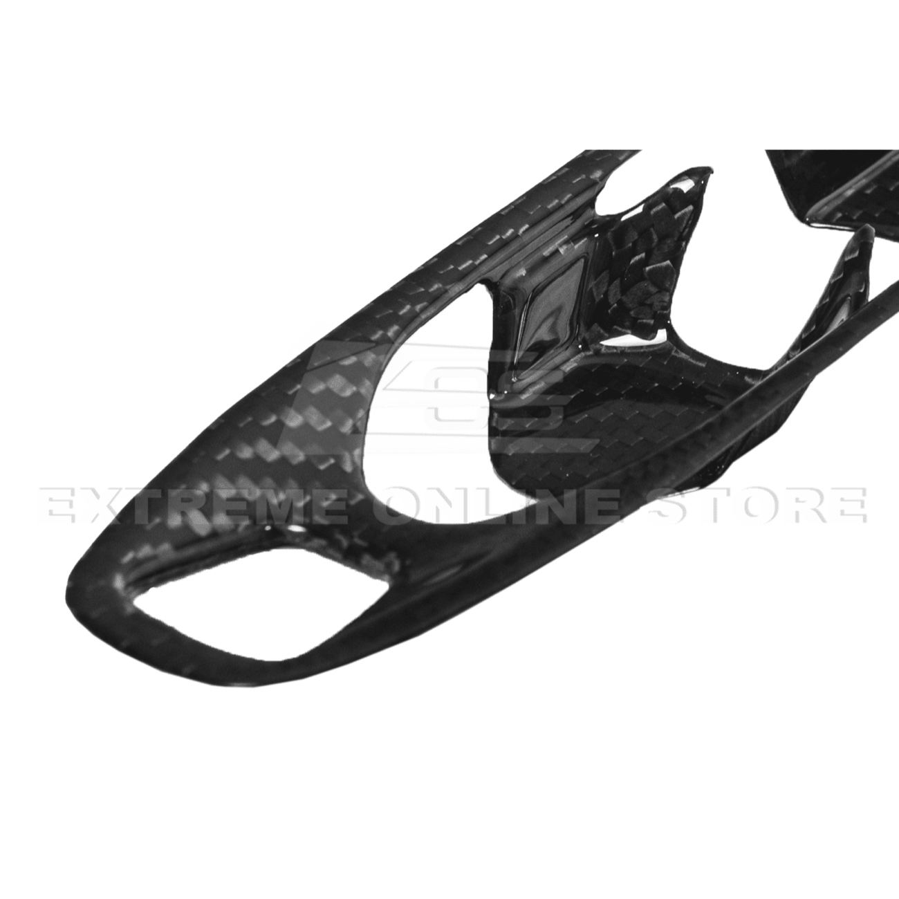 Chevrolet Corvette C8 Factory Style Dry Carbon Fiber Gear Switch Control Panel Trim Cover 2020-Up