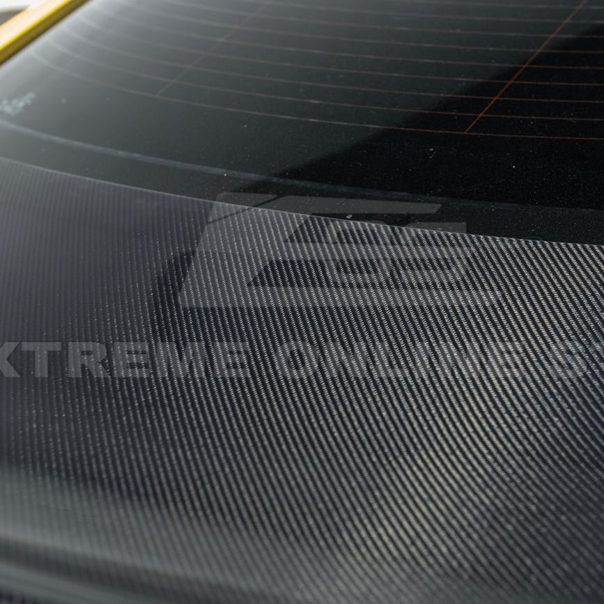 Ford Mustang S550 Super Snake Style Carbon Fiber Replacement Rear Trunk Lid 2015-2023
