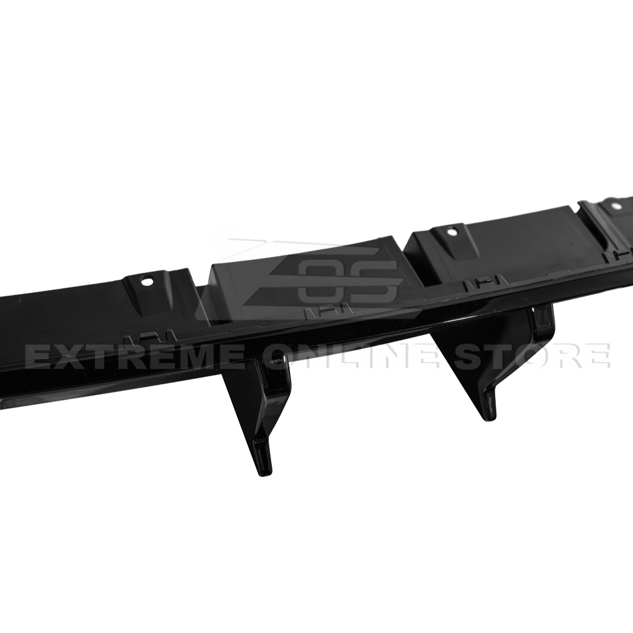 Dodge Charger Widebody SRT Style Matte Black Rear Bumper Exhaust Diffuser 2020-Up
