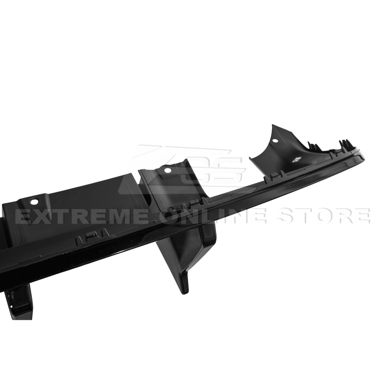 Dodge Charger Widebody SRT Style Matte Black Rear Bumper Exhaust Diffuser 2020-Up