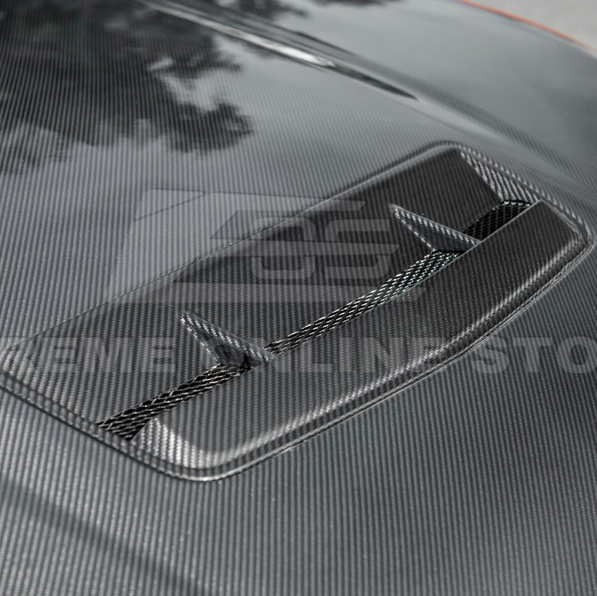 Ford Mustang S650 Factory Style EOS Performance Carbon Fiber Front Hood Vent Cover 2024-Present
