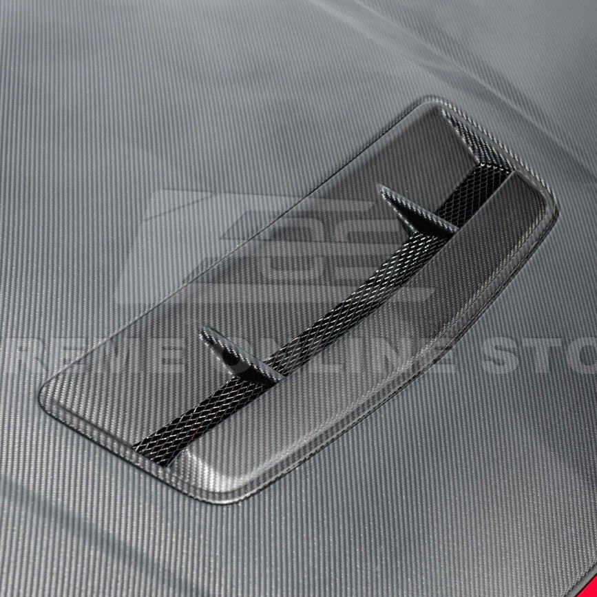 Ford Mustang S650 Factory Style EOS Performance Carbon Fiber Front Hood Vent Cover 2024-Present