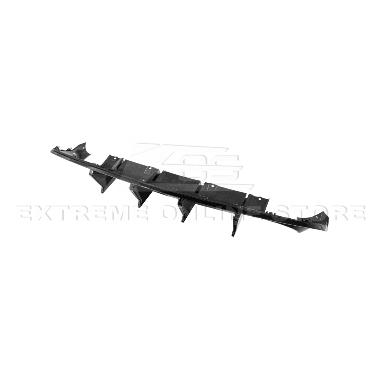Dodge Charger Widebody SRT Style Matte Black Rear Bumper Exhaust Diffuser 2020-Up