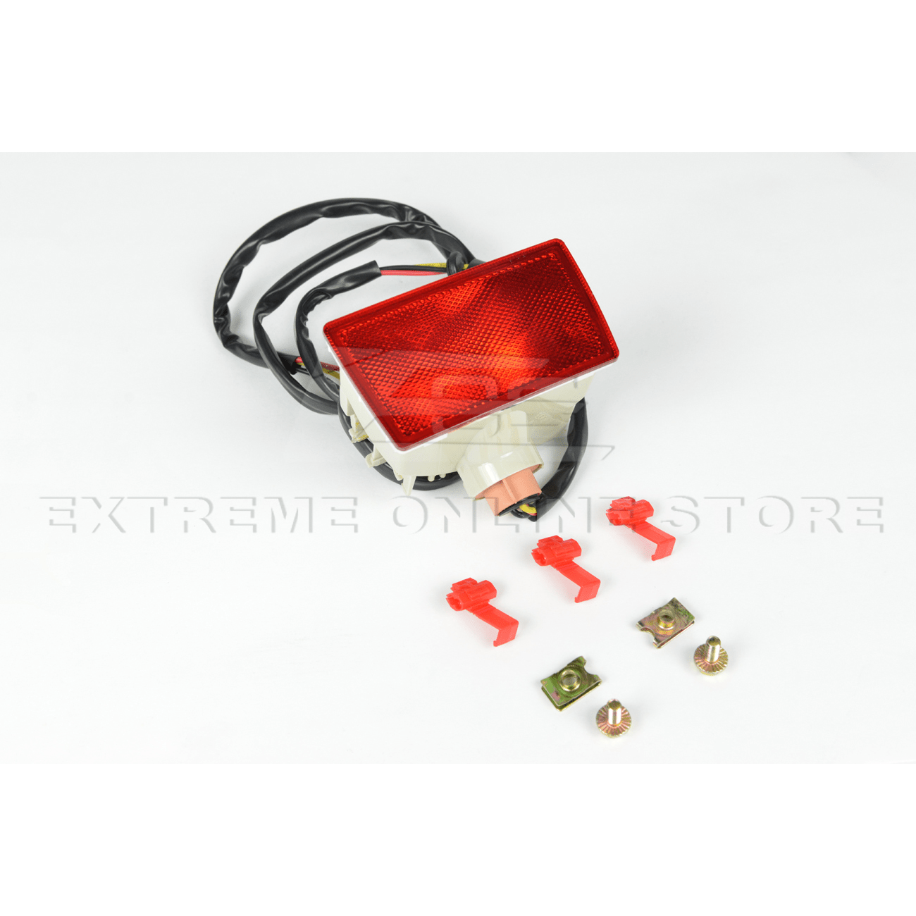 Subaru WRX VB JDM Factory Style Crystal Red / Smoke Rear Fog Light Brake Lamp Bracket 2022-Up