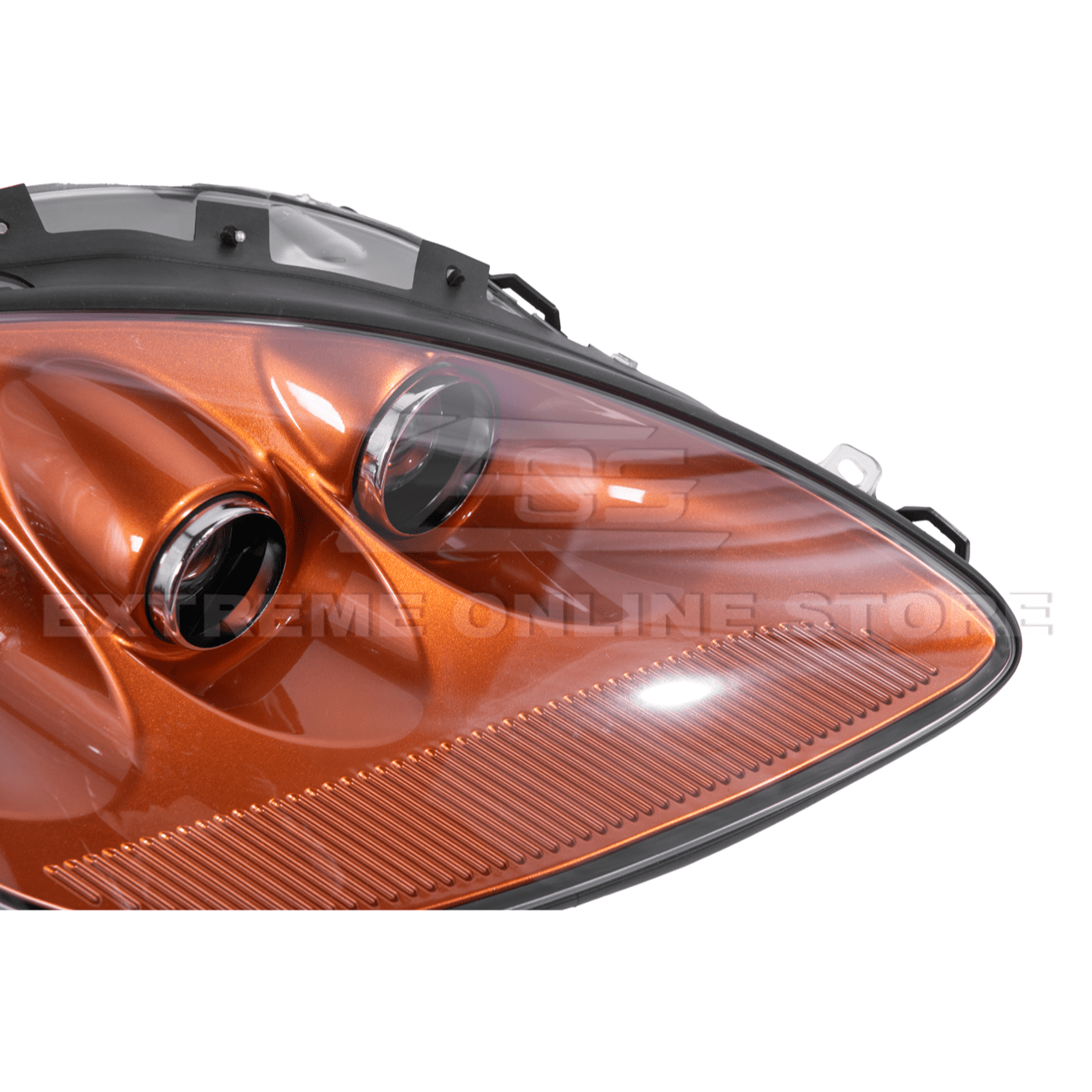 Chevrolet Corvette C6 OEM Style Clear Lens Painted Housing HID Headlights 2005-2013