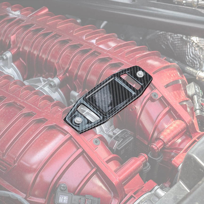 Chevrolet Corvette C8 Z06 Factory Style Carbon Fiber Engine Builder Plaque 2023-Up