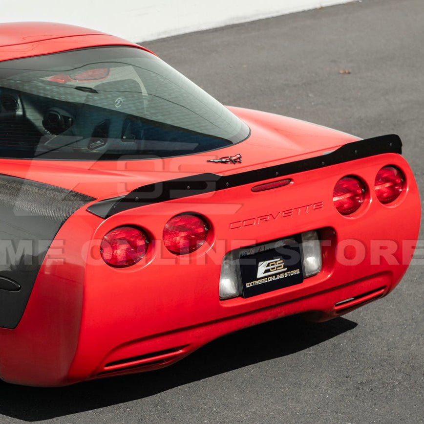 Corvette C5 ZR1 Extended Rear Wickerbill Spoiler Gloss Black 1997–2004
