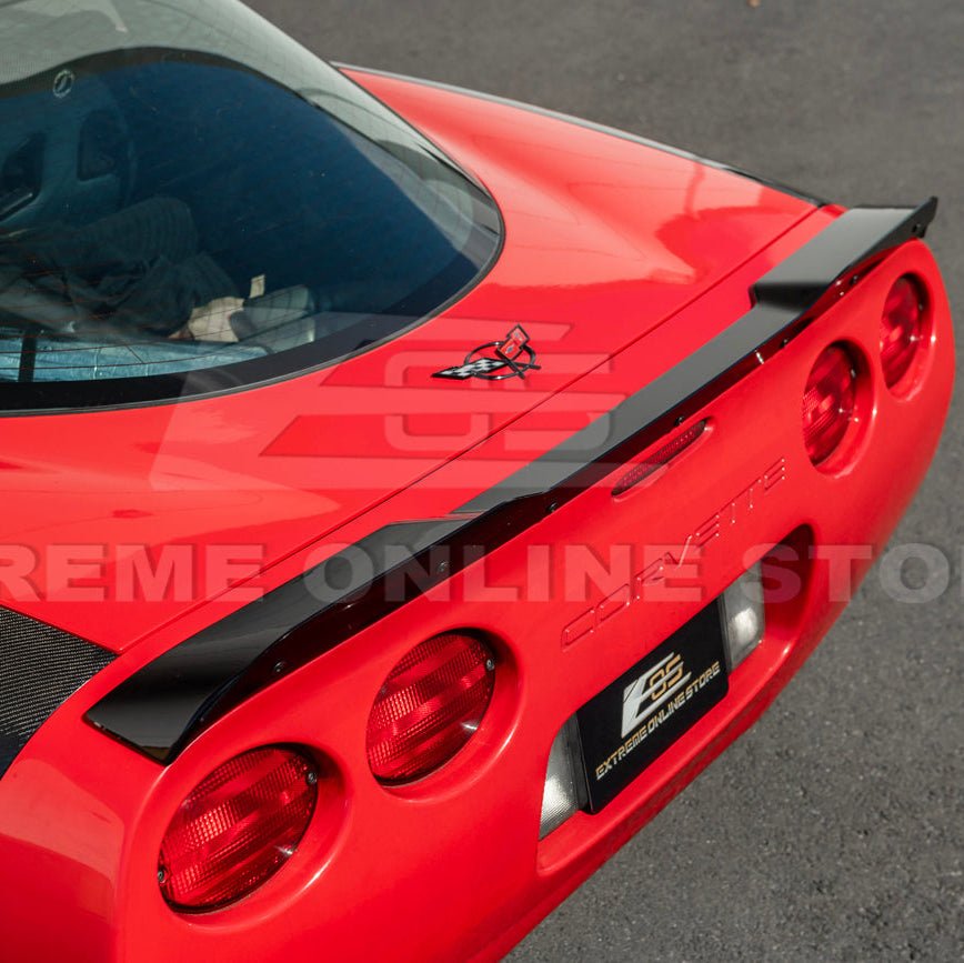 Corvette C5 ZR1 Extended Rear Wickerbill Spoiler Gloss Black 1997–2004