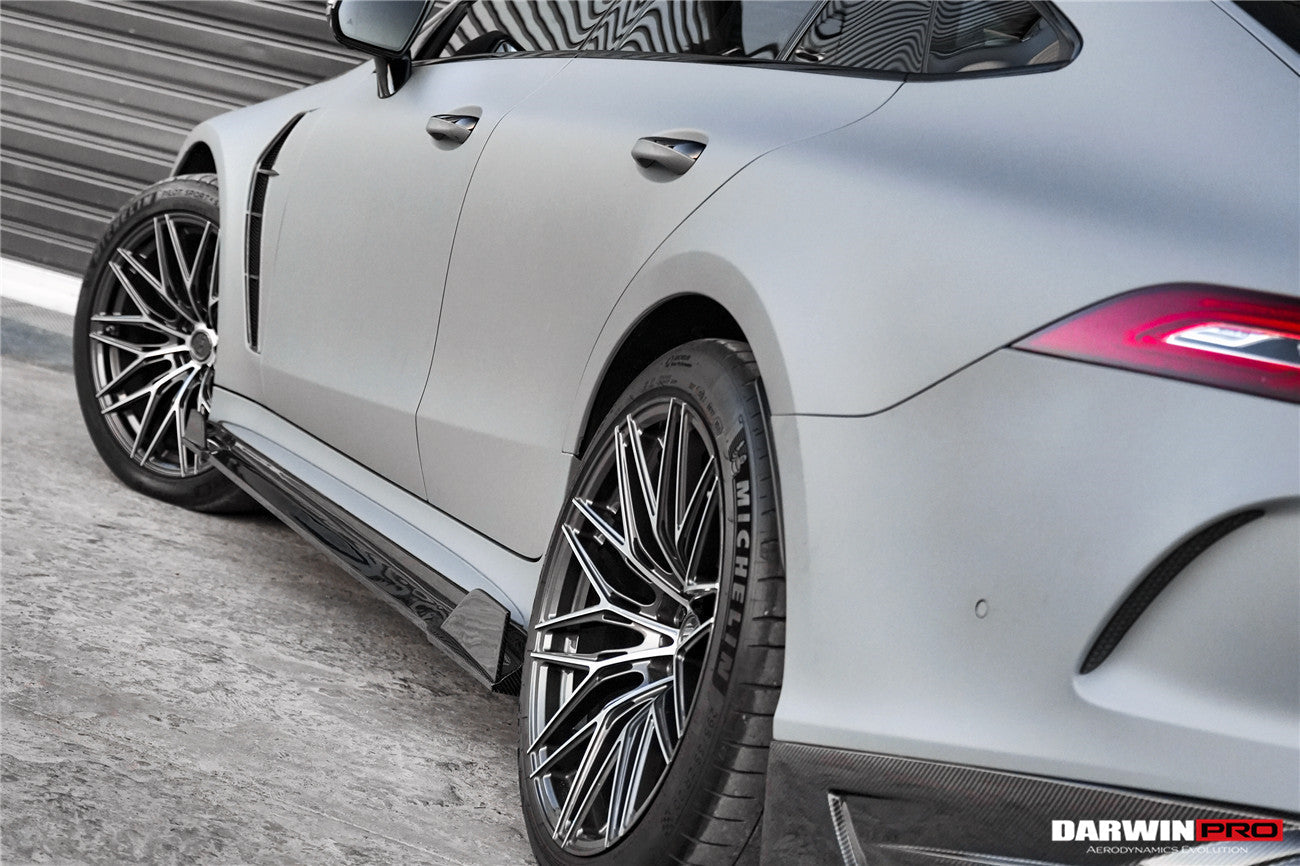 2019 - 2024 Mercedes Benz AMG GT50 GT53 GT43 4Door Coupe X290 IMP Performance Side Skirts Under Board