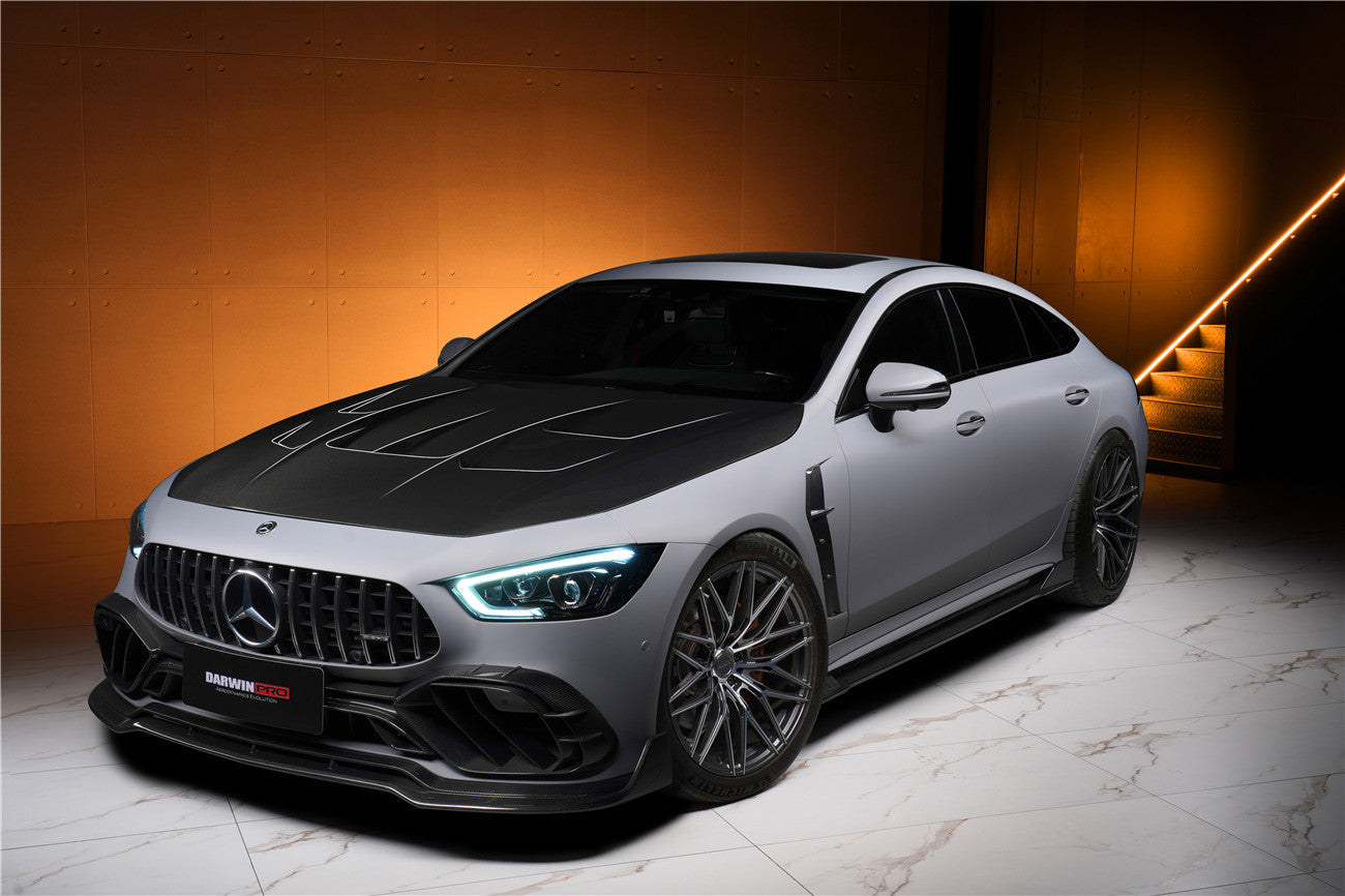 2019 - 2024 Mercedes Benz AMG GT50 GT53 GT43 4Door Coupe X290 IMP Performance Side Skirts Under Board