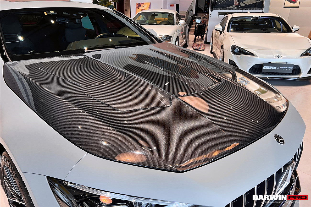 2019 - 2024 Mercedes Benz AMG GT50 GT53 GT43 GT63 GT63S 4Door Coupe X290 IMP Performance Ver.2 Hood