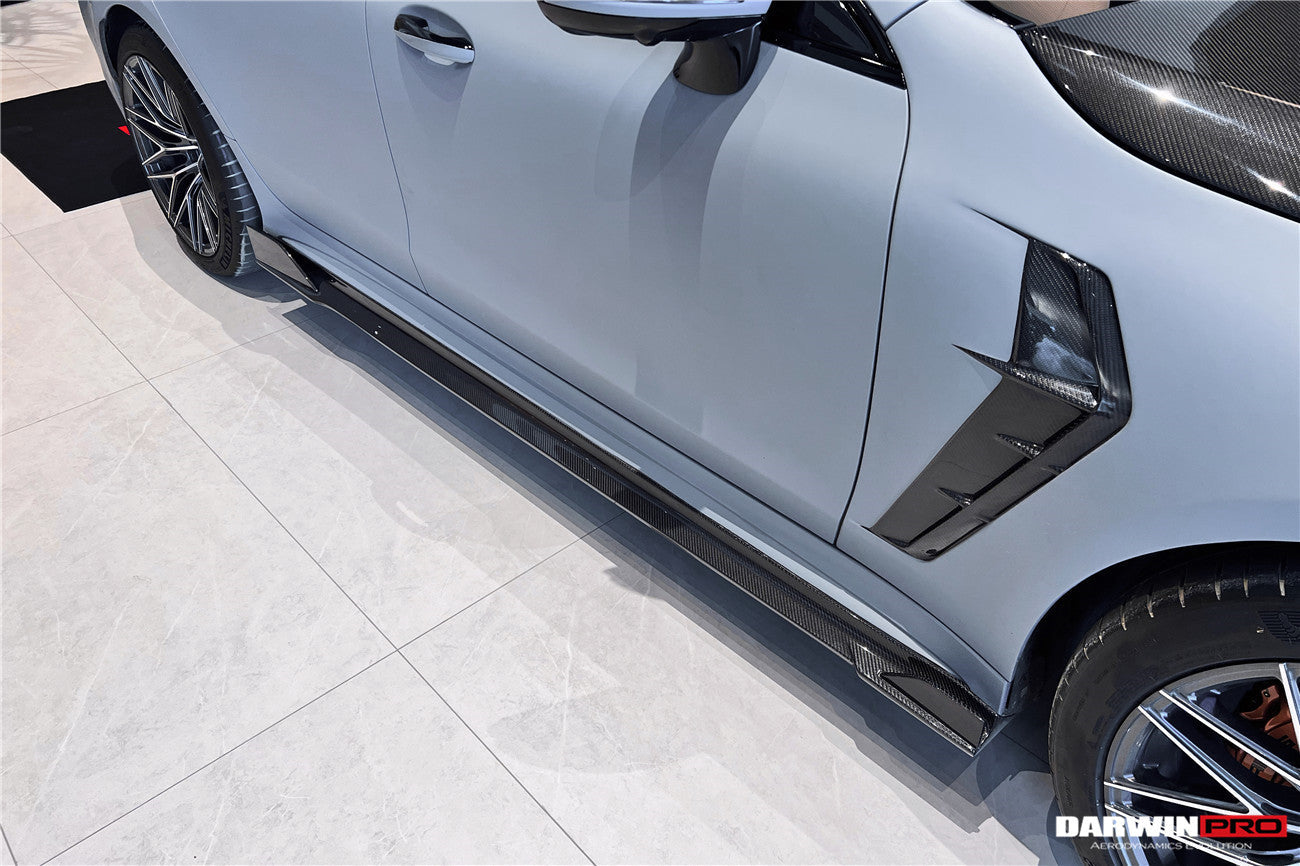 2019 - 2024 Mercedes Benz AMG GT50 GT53 GT43 4Door Coupe X290 IMP Performance Side Skirts Under Board