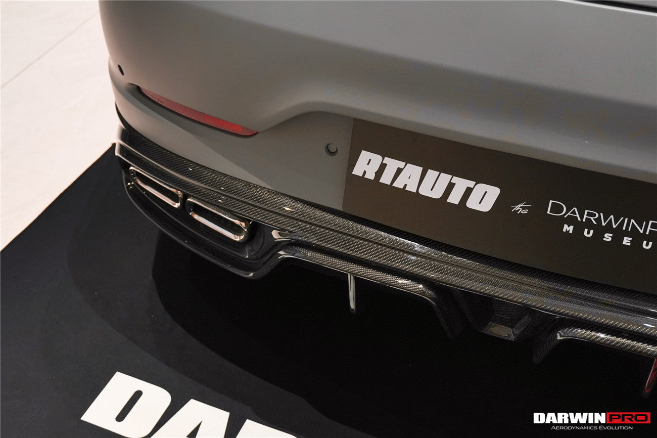 2019 - 2024 Mercedes Benz AMG GT50 GT53 GT43 4Door Coupe X290 IMP Performance Rear Diffuser With Exhaust tips