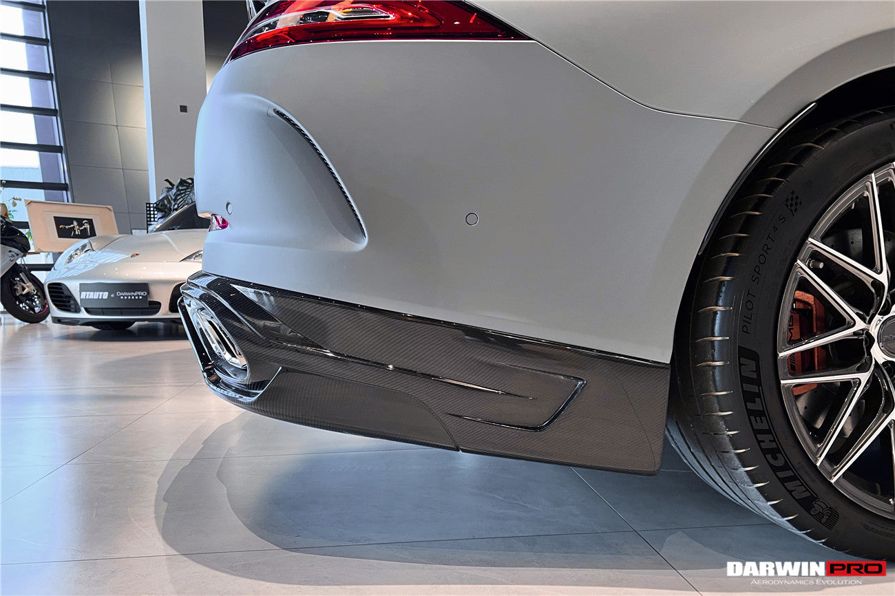 2019 - 2024 Mercedes Benz AMG GT50 GT53 GT43 4Door Coupe X290 IMP Performance Rear Diffuser With Exhaust tips