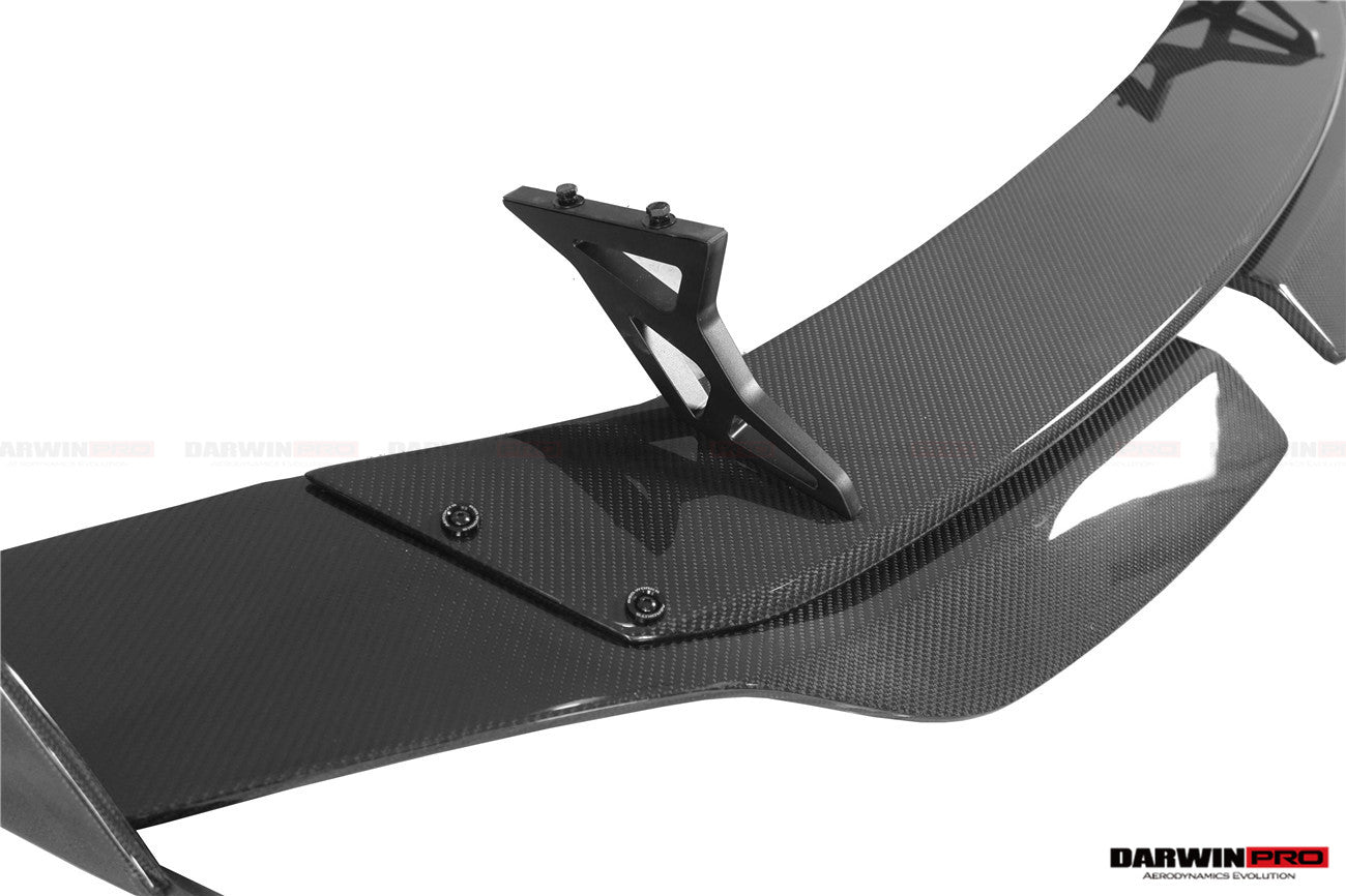 2021 - 2025 BMW M3 G80 G20 / M4 G82 G22 Carbon Fiber Trunk Wing with Wing Legs