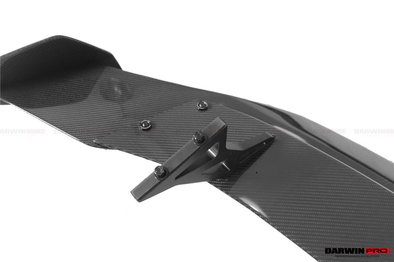 2021 - 2025 BMW M3 G80 G20 / M4 G82 G22 Carbon Fiber Trunk Wing with Wing Legs