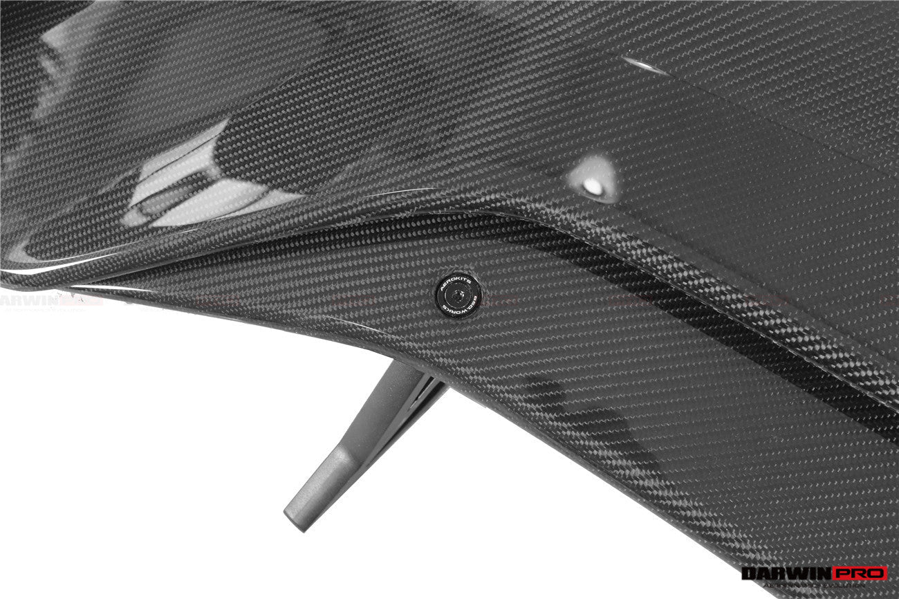 2021 - 2025 BMW M3 G80 G20 / M4 G82 G22 Carbon Fiber Trunk Wing with Wing Legs