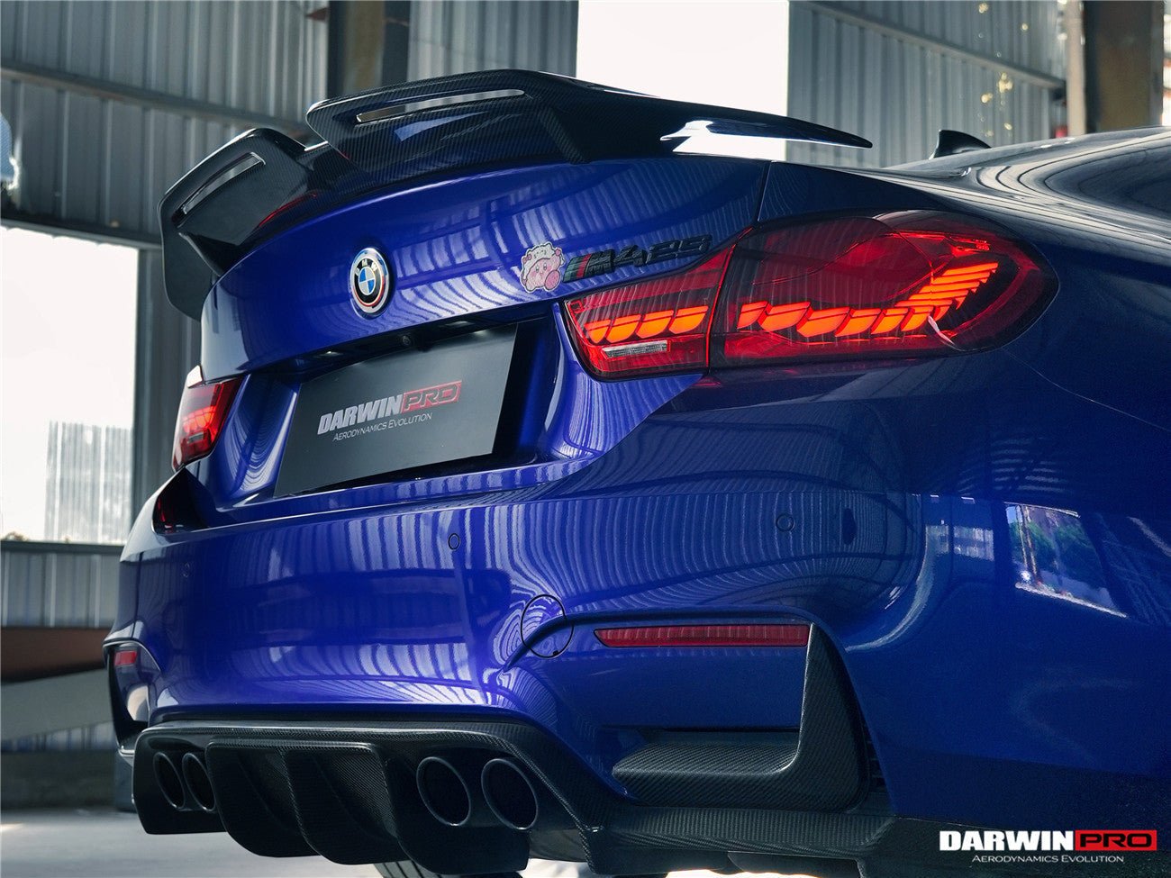 2014-2020 BMW M4 F82 Coupe BKSS Style Carbon Fiber Trunk Spoiler Wing