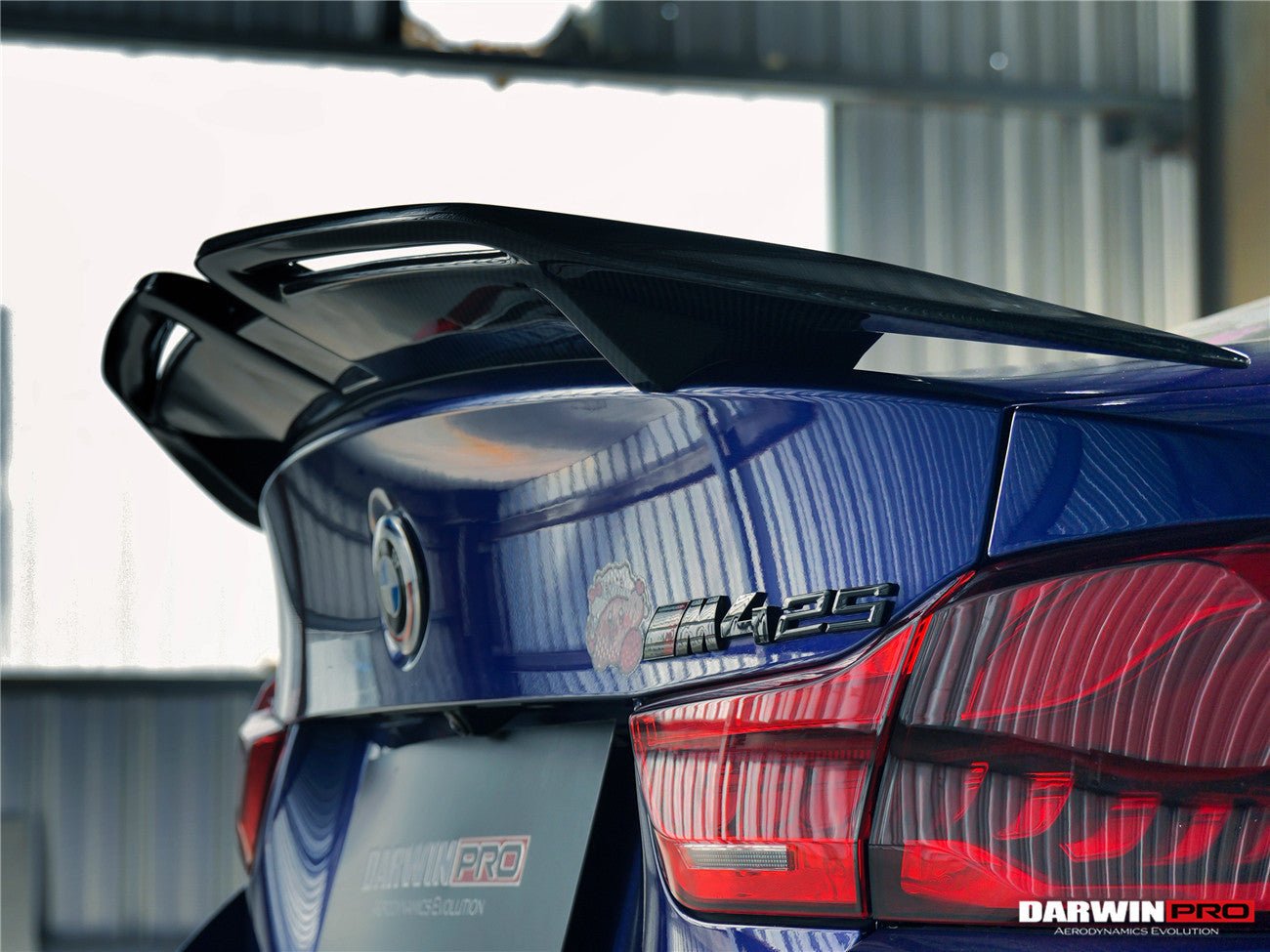 2014-2020 BMW M4 F82 Coupe BKSS Style Carbon Fiber Trunk Spoiler Wing