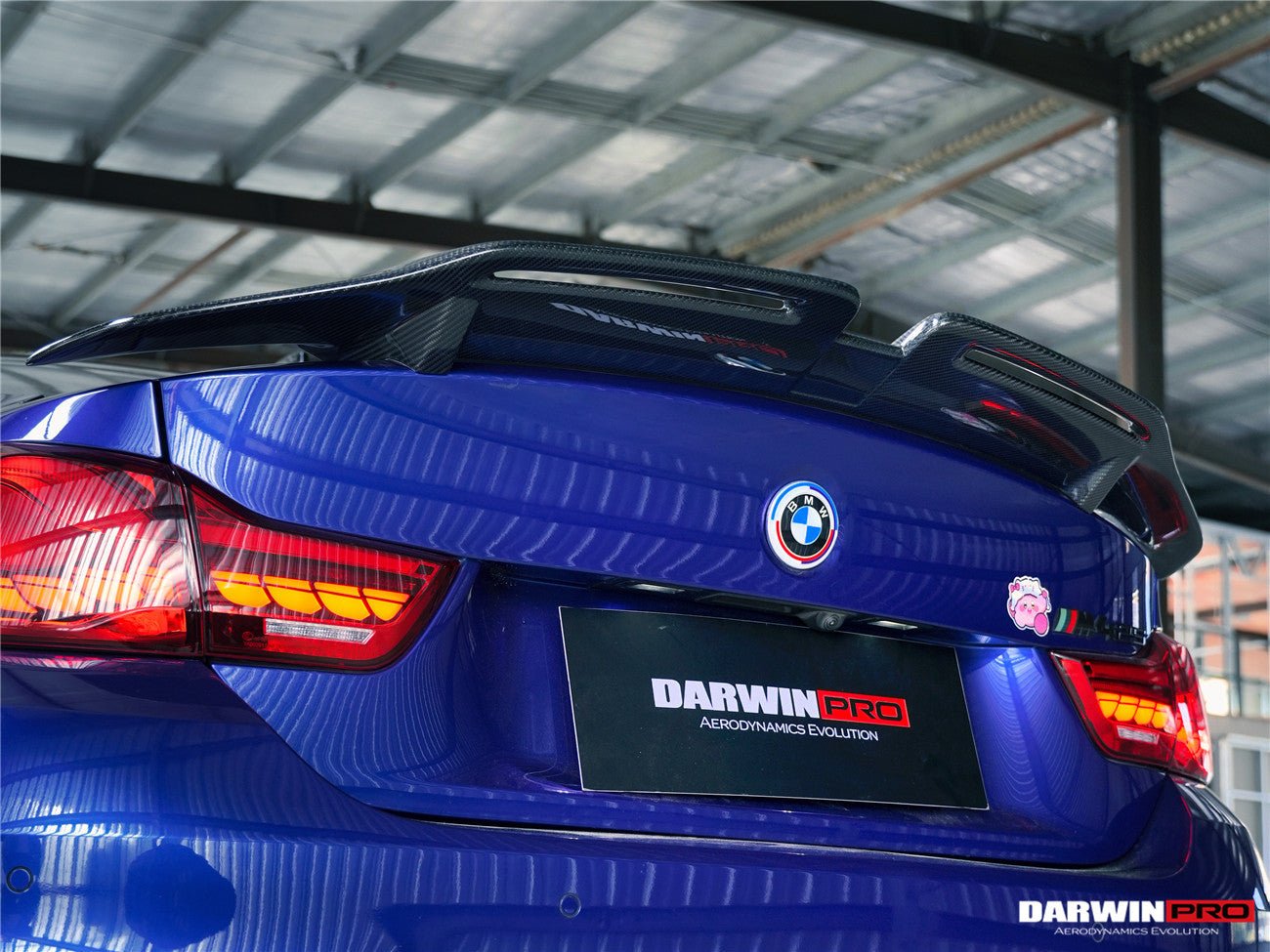 2014-2020 BMW M4 F82 Coupe BKSS Style Carbon Fiber Trunk Spoiler Wing