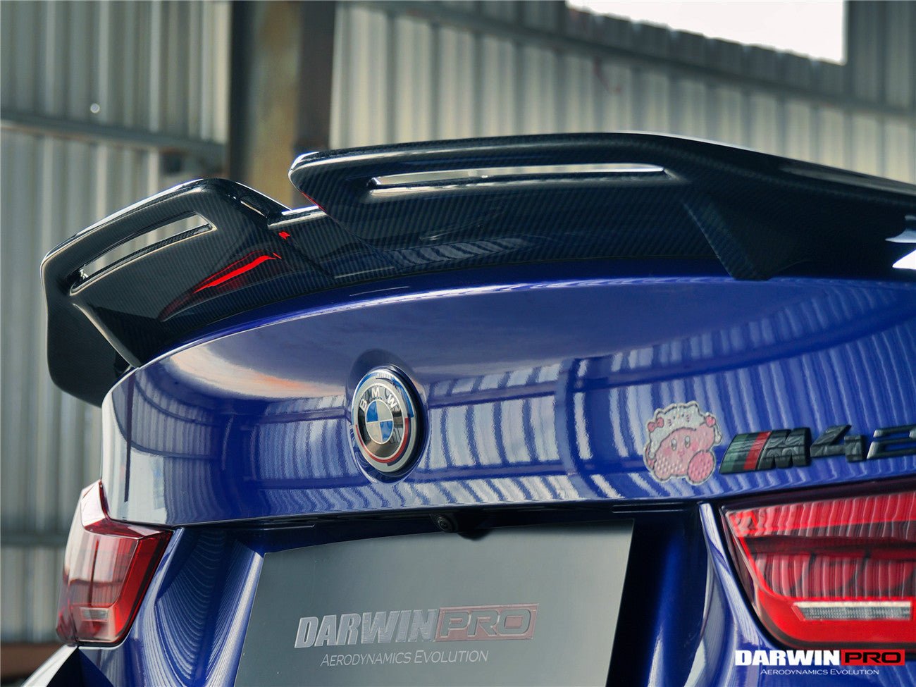 2014-2020 BMW M4 F82 Coupe BKSS Style Carbon Fiber Trunk Spoiler Wing