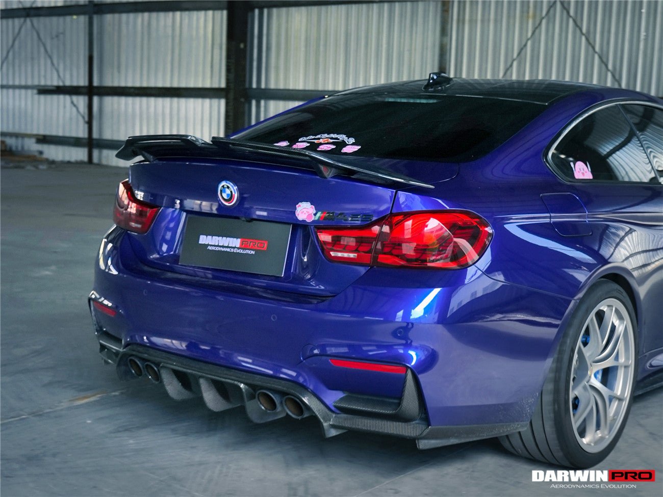 2014-2020 BMW M4 F82 Coupe BKSS Style Carbon Fiber Trunk Spoiler Wing