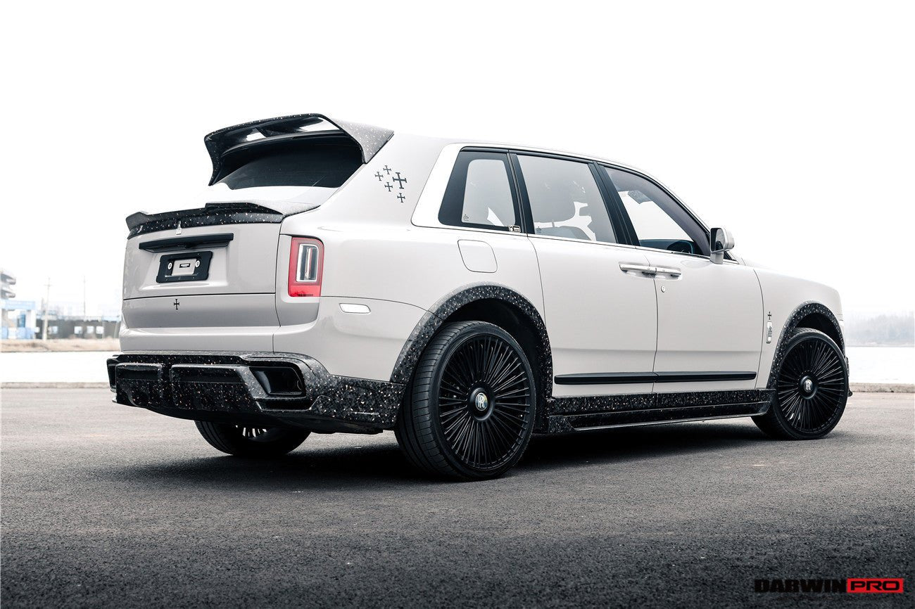 2018 - 2024 Rolls-Royce Cullinan BKSS Style Carbon Fiber Trunk Spoiler