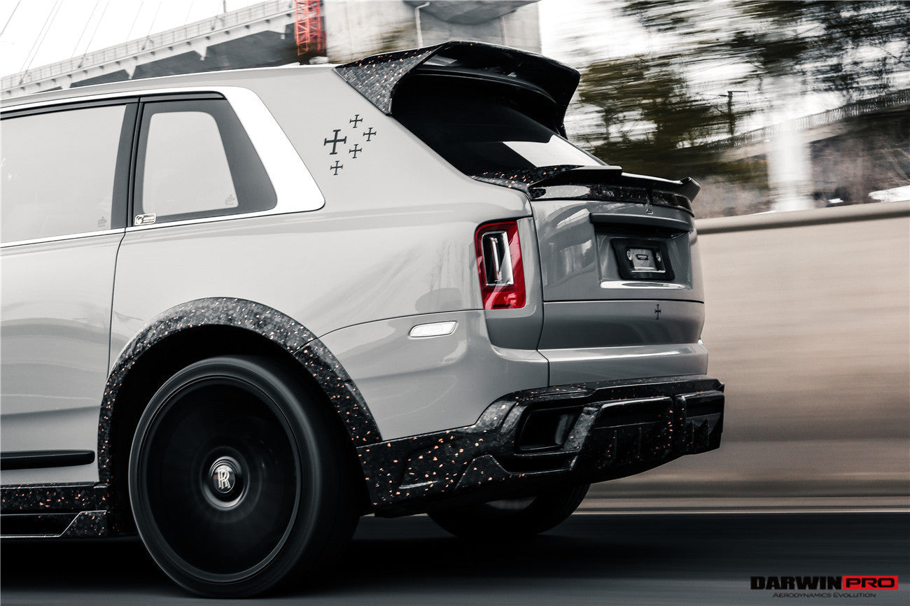 2018 - 2024 Rolls-Royce Cullinan BKSS Style Carbon Fiber Trunk Spoiler
