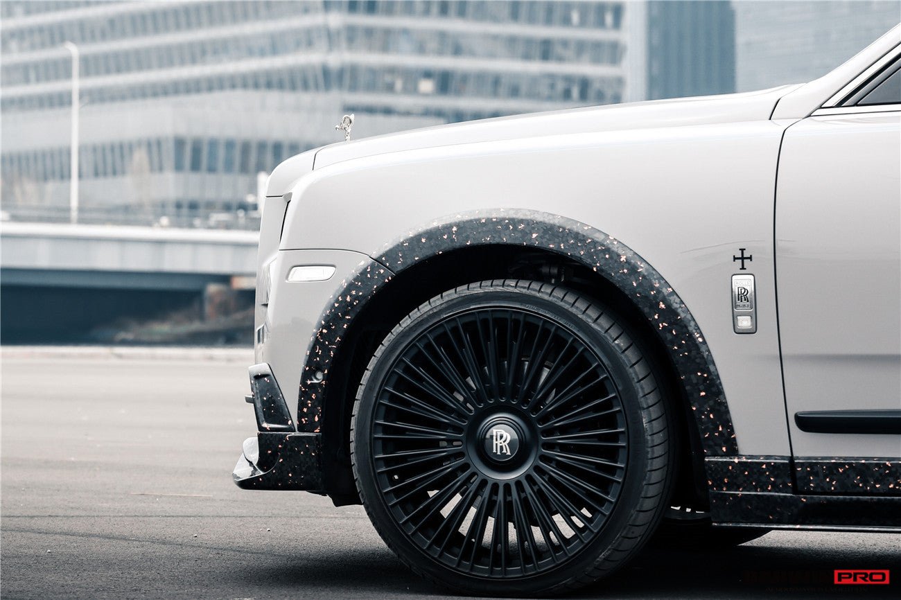 2018 - 2024 Rolls-Royce Cullinan BKSS Style Carbon Fiber Fender Flares