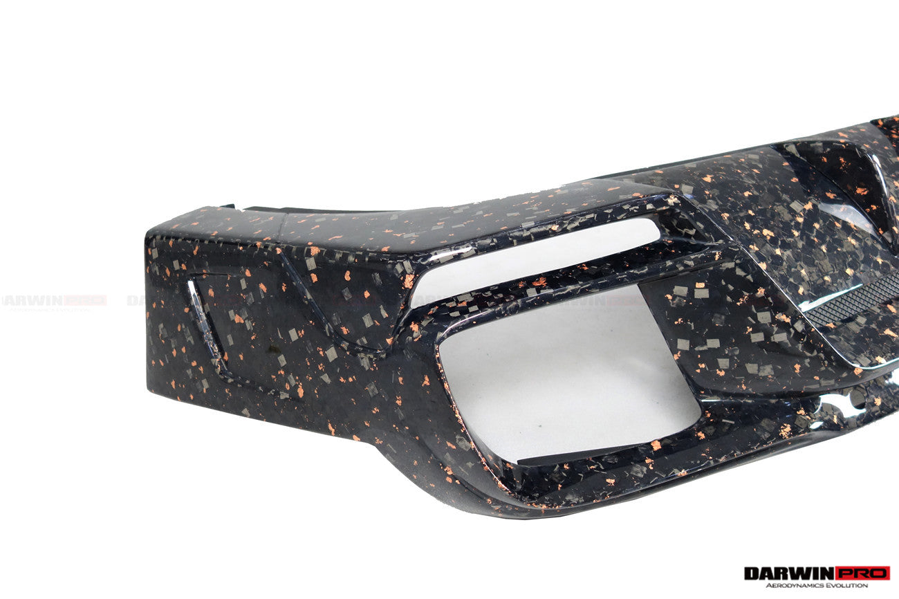 2018 - 2024 Rolls-Royce Cullinan BKSS Style Carbon Fiber Rear Lip Diffuser